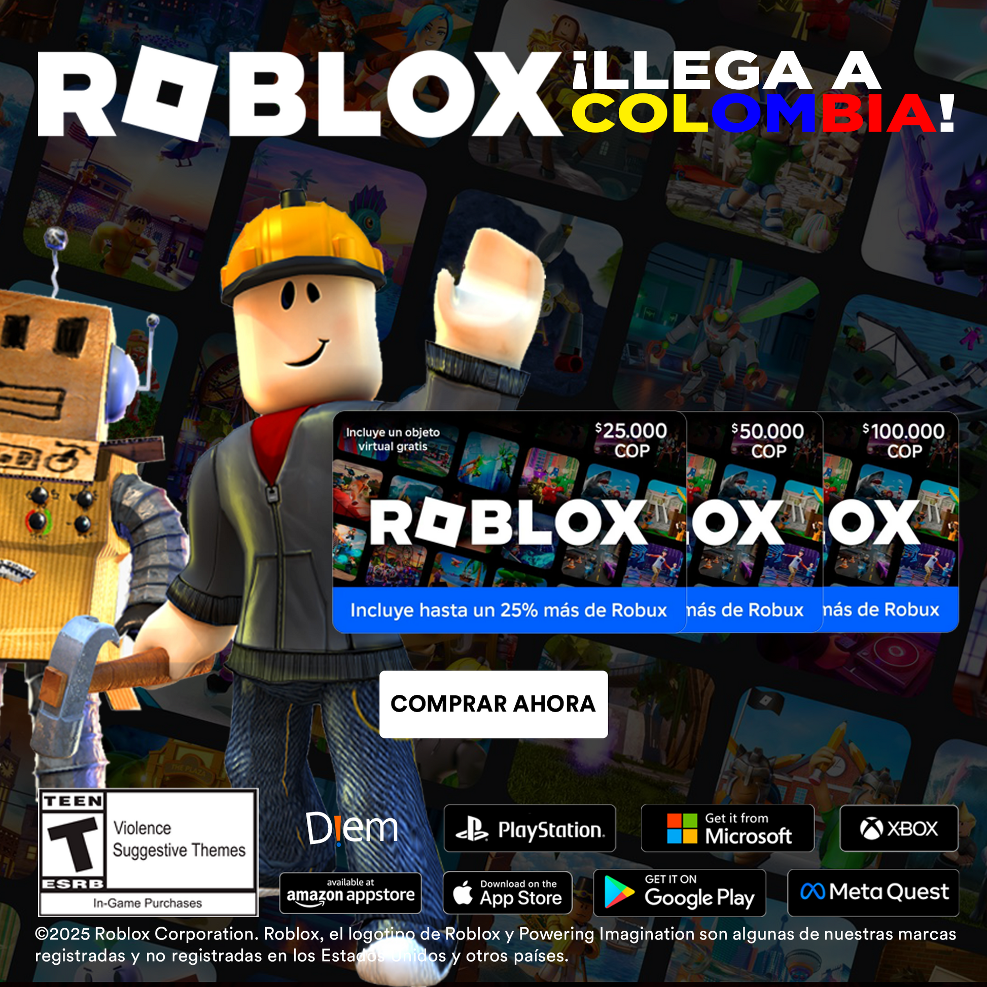 PIN Virtual Roblox