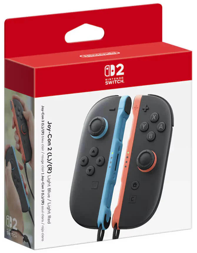 Control Joy-Con (L-R) Azul y Rojo Neón Nintendo Switch 2 Edition